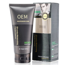 Belleza Cuidado de la piel Limpiador de aminoácidos Limpiador facial Espuma Reafirmante Control de aceite Limpieza profunda para hombres